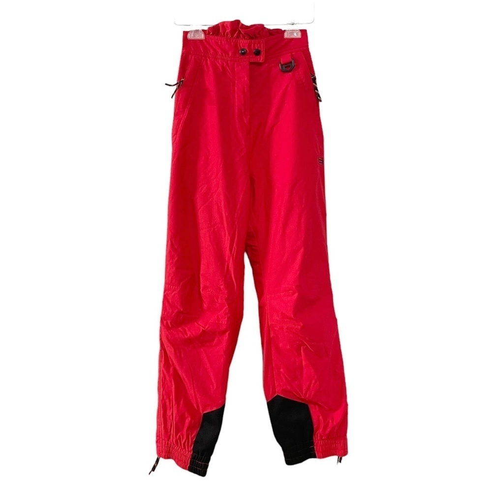 Slalom Sports‎ Celtech Teens Youth 8 Red Black Ski Pants Snow Snowboard Winter